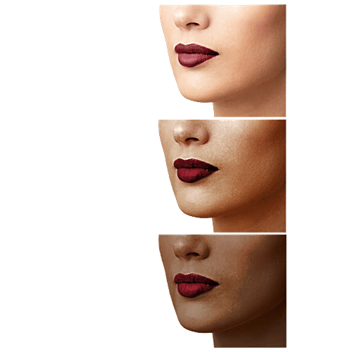 Lakme Forever Matte Liquid Lip Colour - Crimson Rose, 5.6 ml  