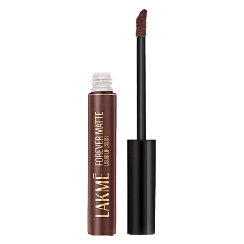 Lakme Forever Matte Liquid Lip Colour - Brown Espresso, 5.6 ml  