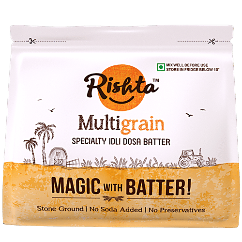Buy Rishta Multi Grain Idli Dosa Batter Online at Best Price of Rs 112.