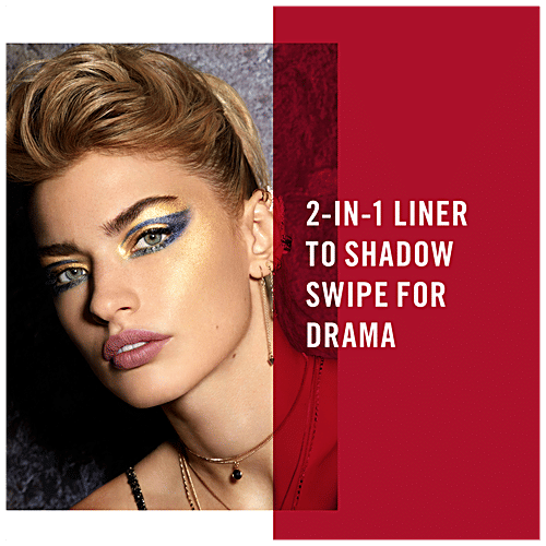 Rimmel London Wonder'swipe 2-in-1 Liner to Shadow - 001 Slay, 1.7 ml  