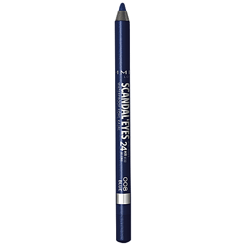 Rimmel London Scandaleyes Waterproof Kohl Kajal - Navy Blue, 1.3 g  