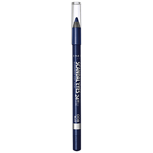 Rimmel London Scandaleyes Waterproof Kohl Kajal - Navy Blue, 1.3 g  