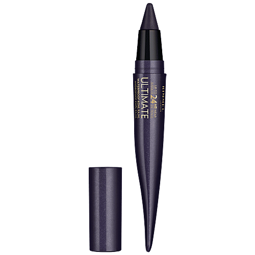 Rimmel London Ultimate Waterproof Kohl Kajal 24hr Wear - Deep Amethyst, 1.6 g  