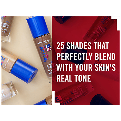 Rimmel London Match Perfection Foundation - 502 Caramel, 30 ml  