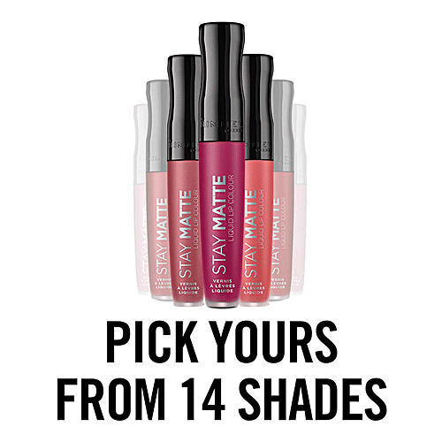 Rimmel London Stay Matte Liquid Lipstick - Blush, 5.5 ml