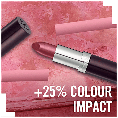 Rimmel London Lasting Finish Creamy Lipstick - Pink Blush, 4 g  