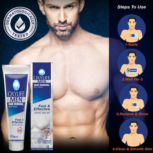 Buy Oxylife Men - Hair Removal Body Cream Online at Best Price of Rs 150 -  bigbasket