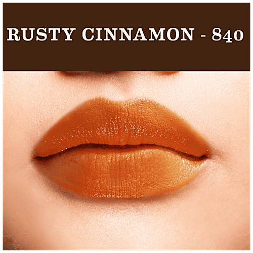Soultree Ayurvedic Lipstick - Rusty Cinnamon 840, 4 g  Lead Free, Mineral Oil Free