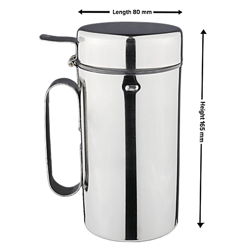 bb home Oil Can/Dispenser Bottle - Stainless Steel, 500 ml (1 pc) 