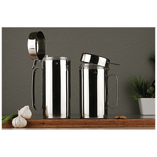 bb home Oil Can/Dispenser Bottle - Stainless Steel, 500 ml (1 pc) 