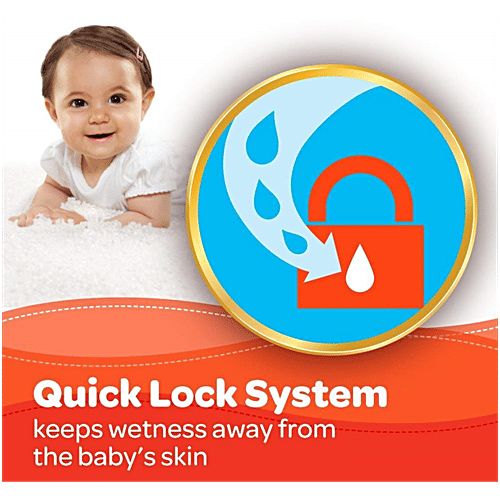 Huggies New Dry Diapers - Medium Size, 60 pcs (Pack of 2) 