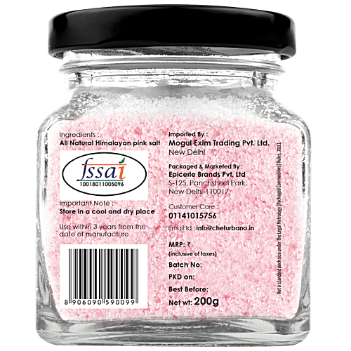 Chef Urbano Himalayan Pink Salt, 200 g  