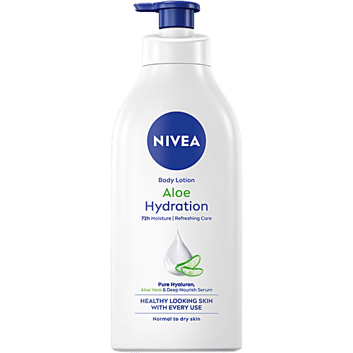 Nivea Aloe Hydration Body Lotion, 600 ml  48h Refreshing Moisture Care