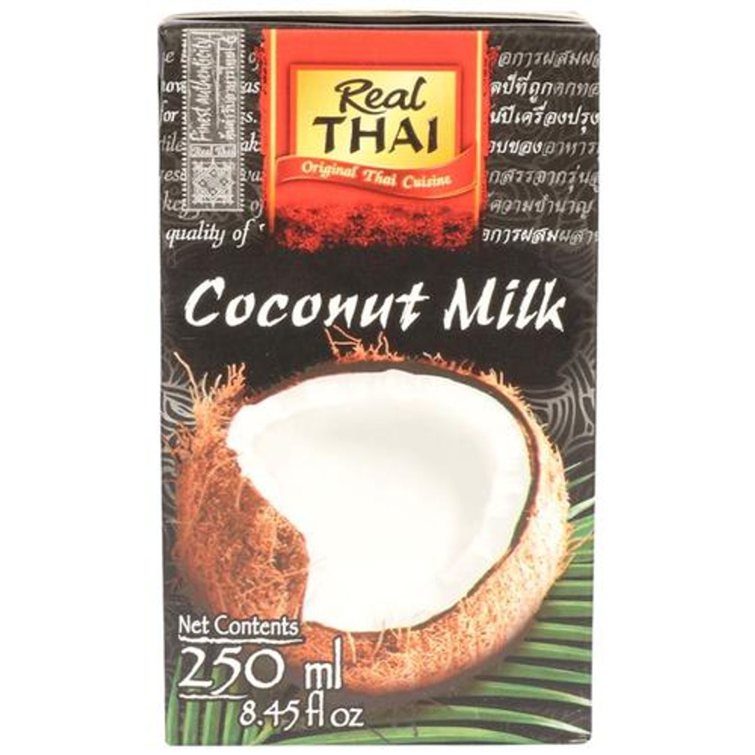 REAL THAI UHT Coconut Milk, 250 ml Tetra Pak