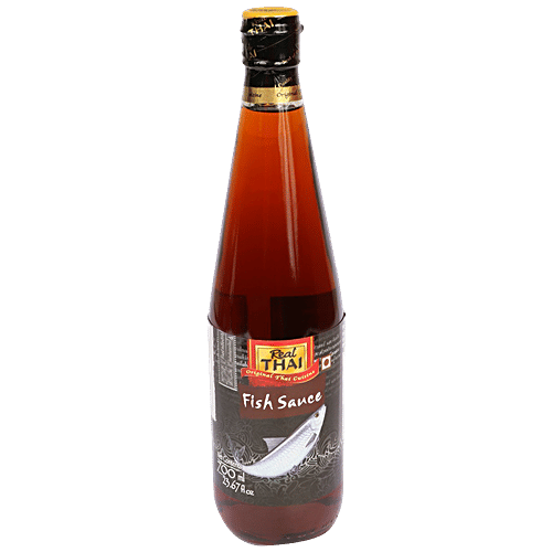 REAL THAI Fish Sauce, 700 ml Bottle Authentic Thai Flavour
 Versatile Cooking Ingredient