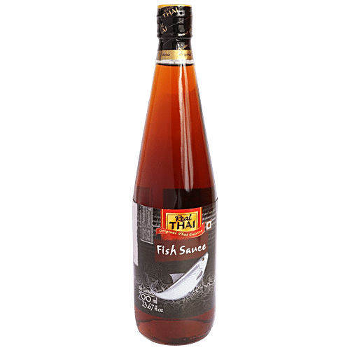 REAL THAI Fish Sauce, 700 ml Bottle Authentic Thai Flavour
 Versatile Cooking Ingredient