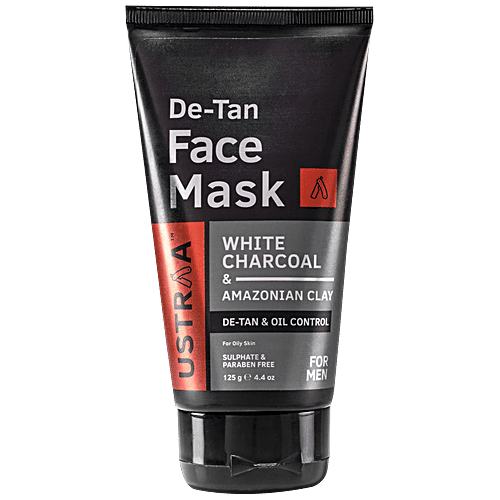 USTRAA De-Tan Face Mask For Men - Oil Control, 125 g  
