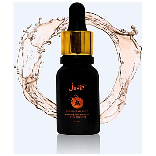 Jeva Purifying Spot Corrector With Deep Cleansing Anti-Acne Face Serum, 15 ml  