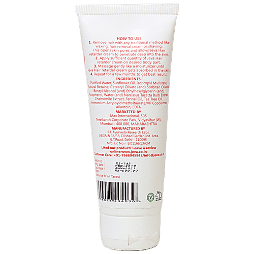 Jeva Hair Vanish, 100 ml  Natural Ingredients