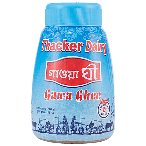 Thacker Dairy Ghee, 500 ml  No Artificial Colours