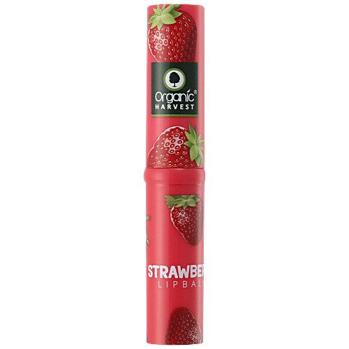 Organic Harvest Lip Balm - Strawberry, 3 g  