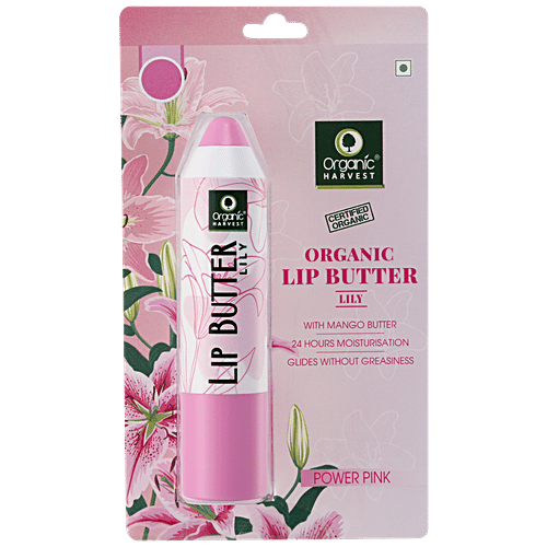 Organic Harvest Lip Butter - Lily, 4 g  