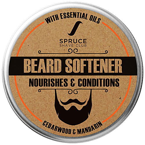 Buy Spruce Shave Club Beard Softener For Conditioning & Nourishment Cedarwood & Mandarin