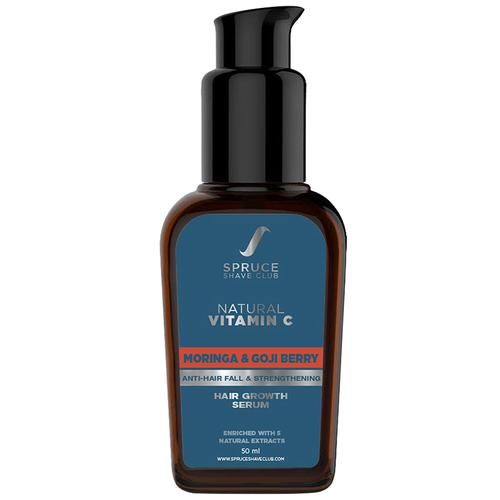 Spruce Shave Club Hair Growth Serum With Vitamin C - Oil Free Formula, 50 g  