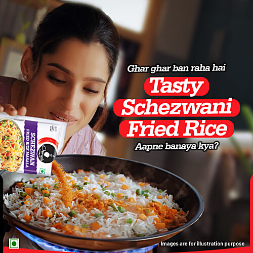 Ching's Secret Schezwan Fried Rice Masala, Cooks In 4-5 Mins, 100 g Zero Trans Fat