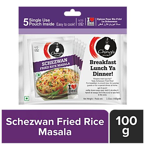 Ching'S Secret Secret Schezwan Fried Rice Masala, 100 g  