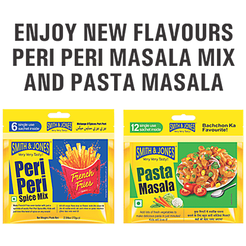 Smith & Jones Mutter Paneer Masala, 100 g (Pack of 5) Zero Trans Fat, No Added Artificial Flavour
