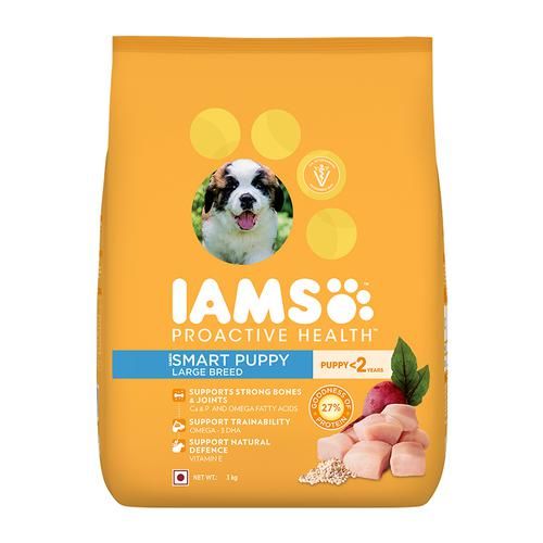 Buy IAMS Proactive Health Dry Dog Food - Smart Puppy Large ...