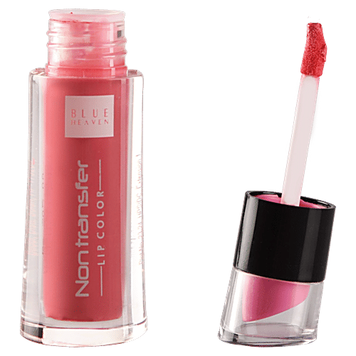 Blue Heaven Non Transfer Lip Colour - Pink Tease 07, 2.8 ml  