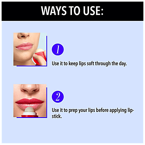 Blue Heaven Lip Bomb, 8 g Strawberry Enriched with Vitamin E