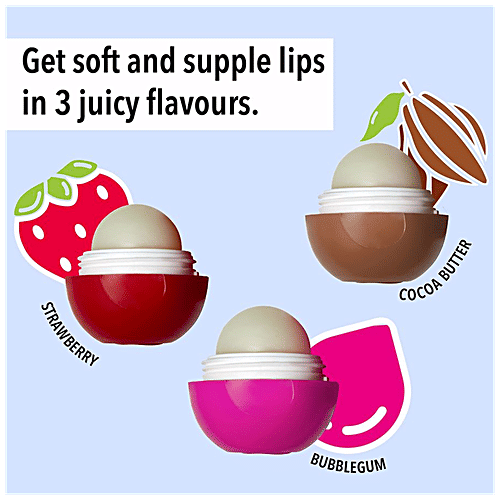 Blue Heaven Lip Bomb, 8 g Strawberry Enriched with Vitamin E