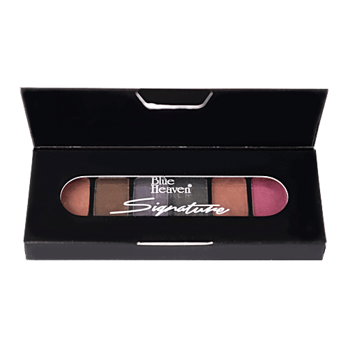 Blue heaven Signature - Professional Vibrant 6-In-1 Eyeshadow Palette 05, 8 g  