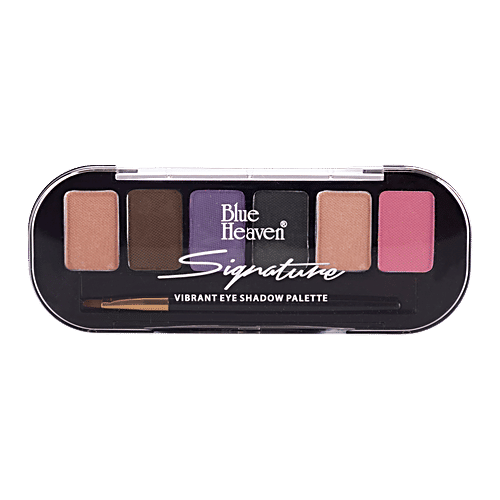 Blue heaven Signature - Professional Vibrant 6-In-1 Eyeshadow Palette 05, 8 g  