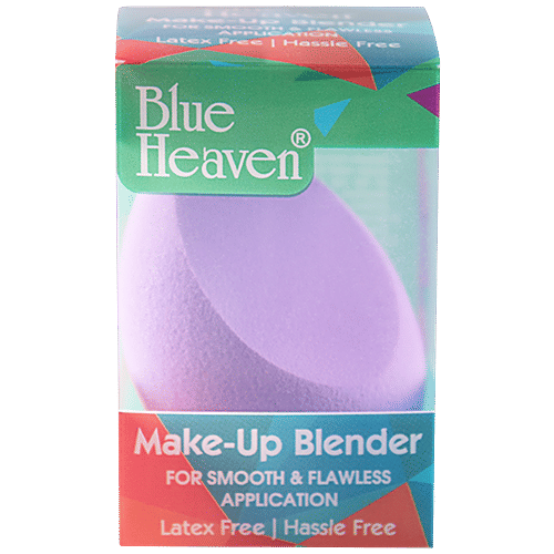 Buy Blue Heaven Slant Beauty Blender Sponge, Purple Online at Best