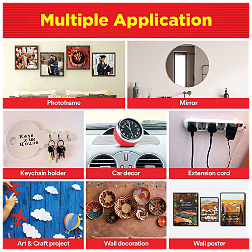 Scotch Strong Double-Sided Mounting Tape - Indoor, 1 x 3 m, 1 pc  Pressure Sensitive