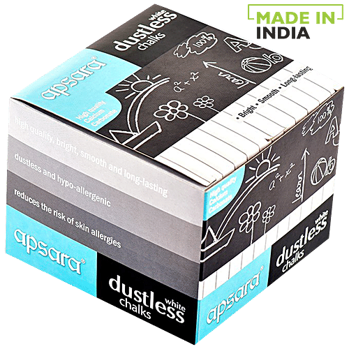 Buy Apsara Dustless Chalk Online at Best Price of Rs 249 bigbasket