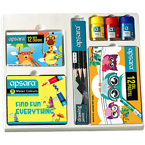 Apsara Art Kit, 1 pc  Assorted Stationery
 For Drawing, Painting & Writing