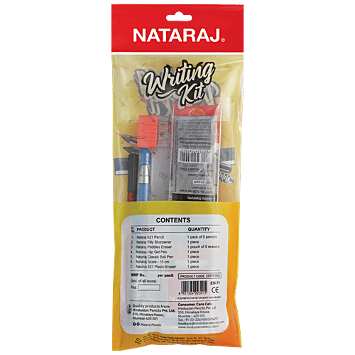 Buy Nataraj Writing Kit Assorted Stationery, For Children Online at