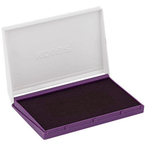 Buy Kores Feather Touch Stamp Pad Purple Online at Best Price of Rs
