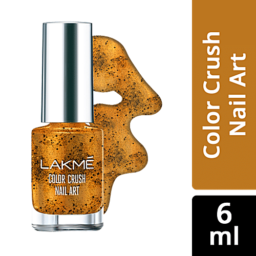 Lakme Color Crush Nail Art - F4, 6 ml  