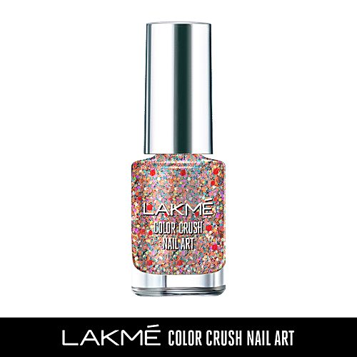 Lakme Color Crush Nail Art - T1, 6 ml  