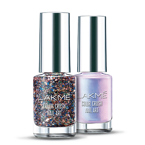 Lakme Color Crush Nail Art - T2, 6 ml Made for Every Mood