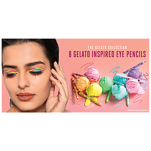 Lakme Absolute Kohl Ultimate - The Gelato Collection, 03 Raspberry, 1.2 g  