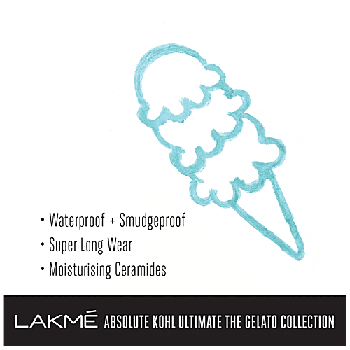 Lakme Absolute Kohl Ultimate - The Gelato Collection, 06 Spearmint, 1.2 g  