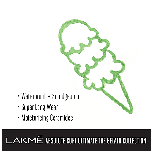 Lakme Absolute Kohl Ultimate - The Gelato Collection, 07 Matcha, 1.2 g  