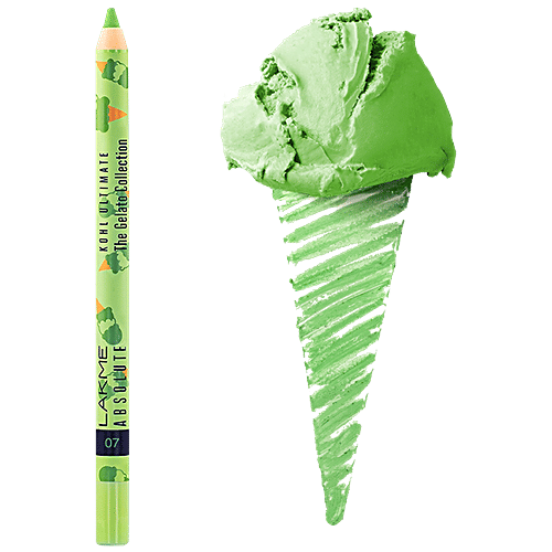 Lakme Absolute Kohl Ultimate - The Gelato Collection, 07 Matcha, 1.2 g  